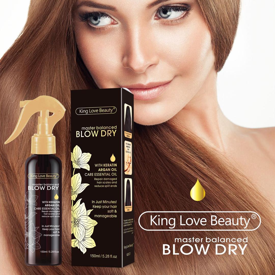 King Love Beauty - Blow Dry Argan Oil (Original) - Zambeel