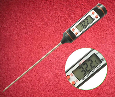Kitchen Oil Thermometer Kitchen Barbecue Baking Temperature Measurement Electronic Food Thermometer - Zambeel