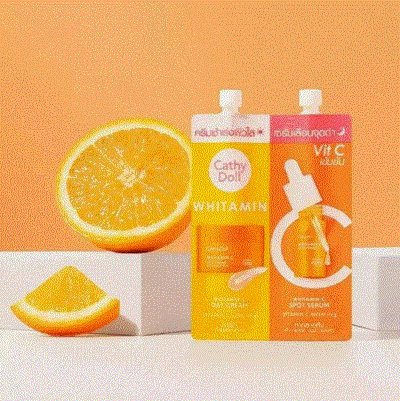 كاثي دول - كريم فيتامين سي النهاري وكريم البقع (الأصلي)