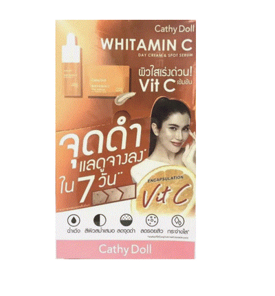 كاثي دول - كريم فيتامين سي النهاري وكريم البقع (الأصلي)