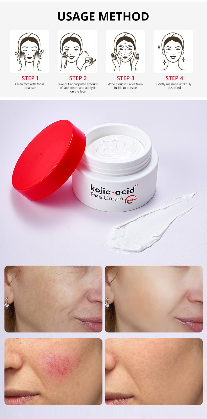 Kojic Acid Skincare Series - Zambeel