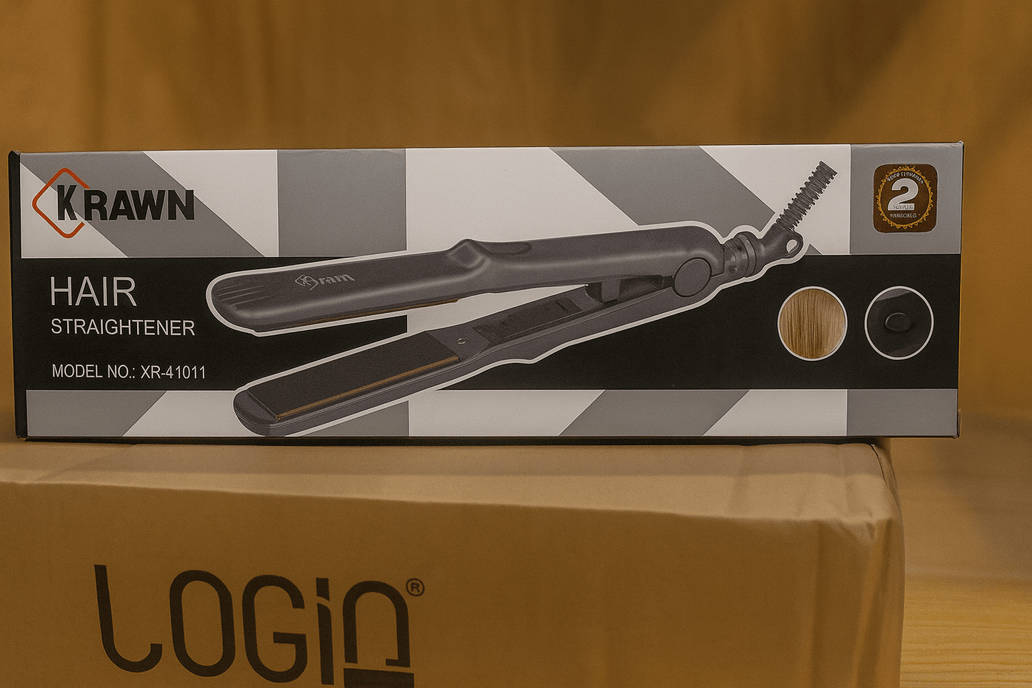 Krawn - Hair Straightener - Zambeel