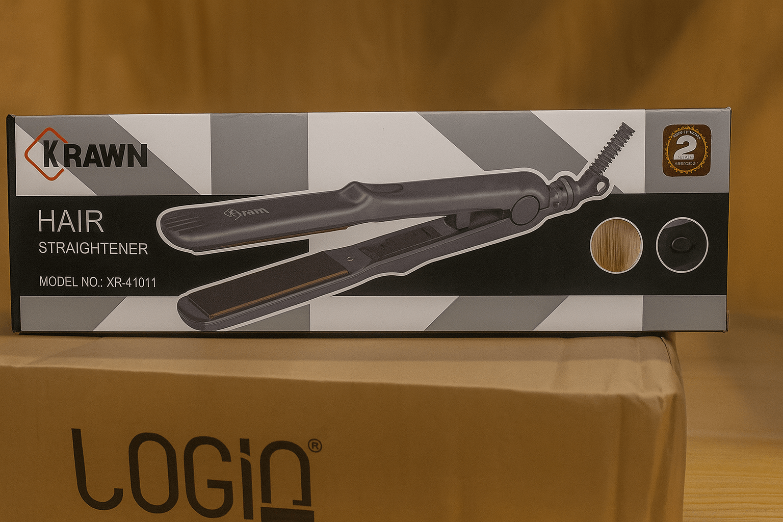 Krawn - Hair Straightener - Zambeel