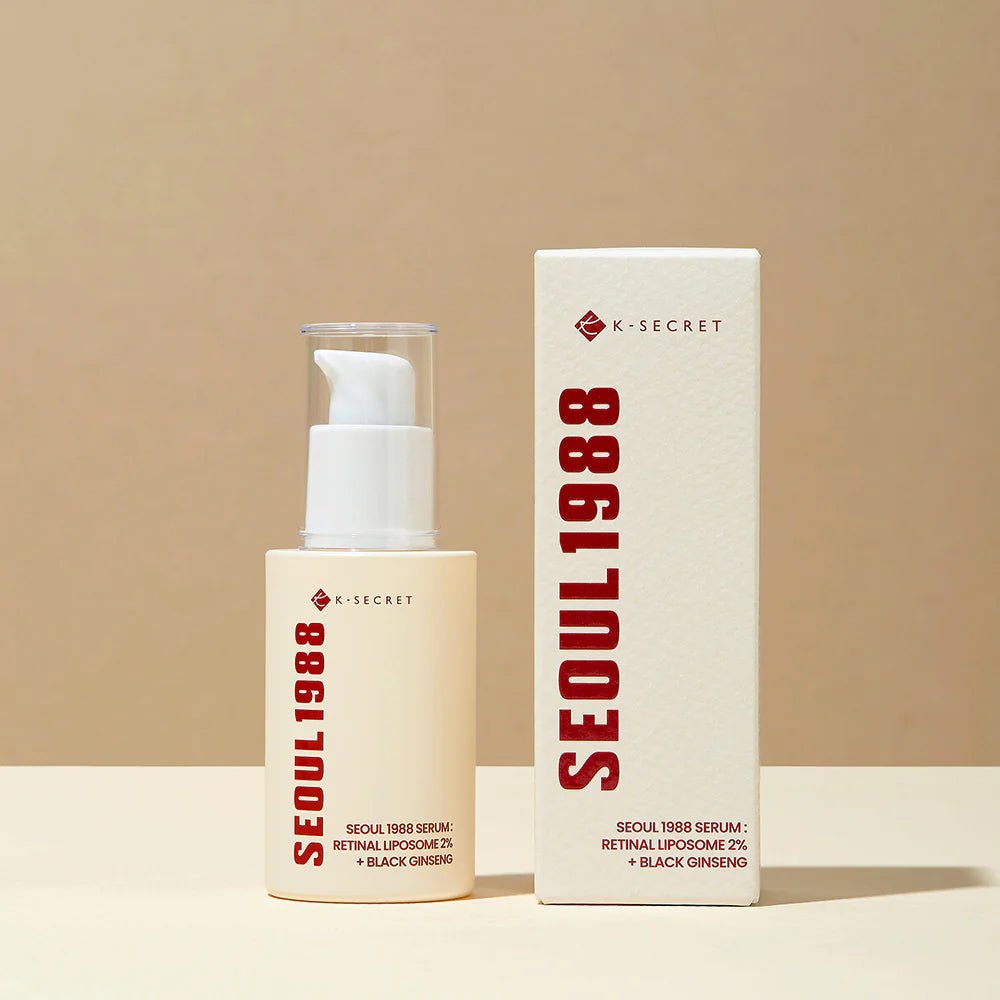 K‑SECRET  - SEOUL 1988 Serum: Retinal Liposome 2% + Black Ginseng (Original) - Zambeel