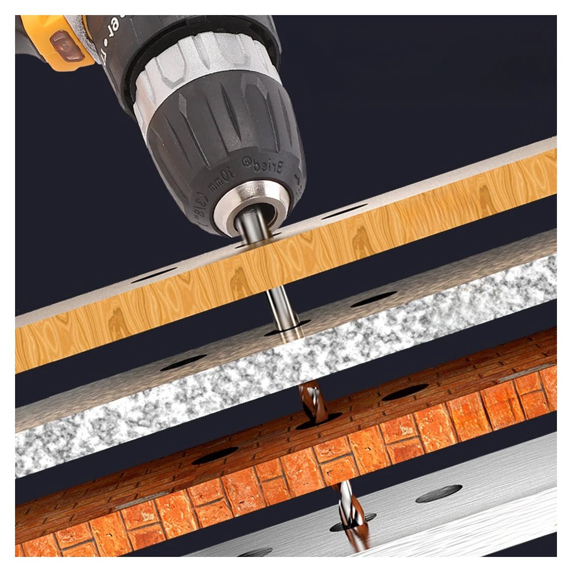 KUTRA - 48V Brushless Cordless Drill - Zambeel