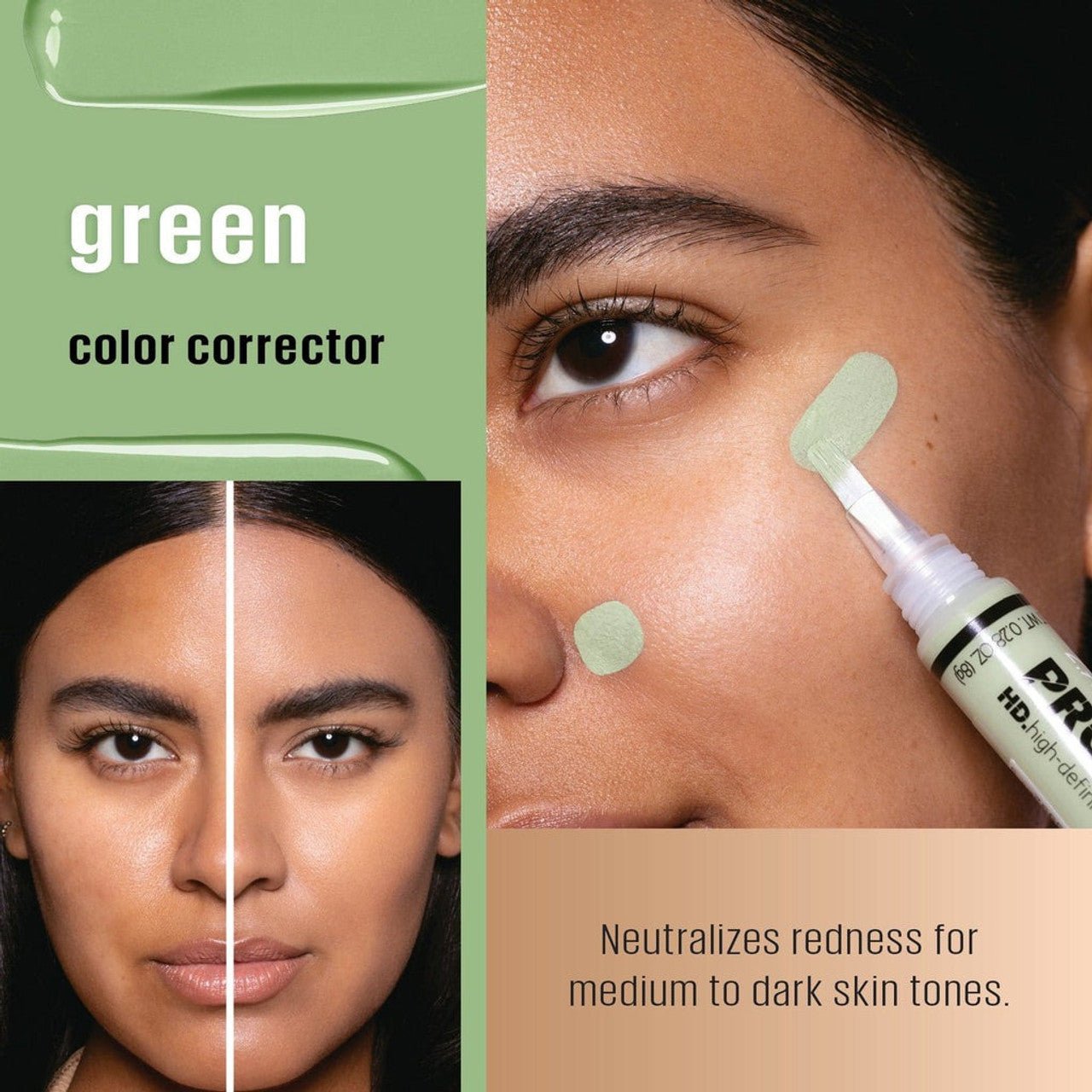 L.A. Girl - Pro Conceal Green (Original) - Zambeel