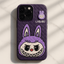 Labubu - 3D Bunny Woven‑Texture Protective iPhone Case - Zambeel