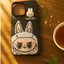 Labubu - 3D Bunny Woven‑Texture Protective iPhone Case - Zambeel