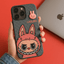 Labubu - 3D Bunny Woven‑Texture Protective iPhone Case - Zambeel