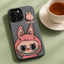 Labubu - 3D Bunny Woven‑Texture Protective iPhone Case - Zambeel