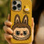 Labubu - 3D Bunny Woven‑Texture Protective iPhone Case - Zambeel