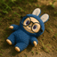Labubu - Furry Bunny‑Monster with Removable Glasses - Zambeel