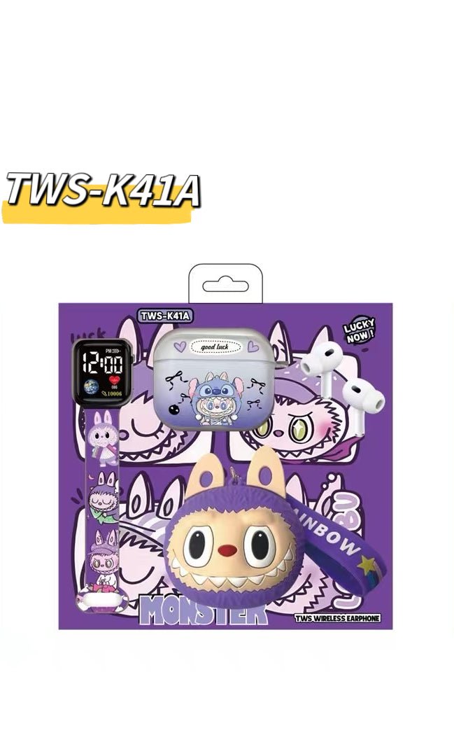 Labubu - Wireless Earbuds Gift Set - Zambeel
