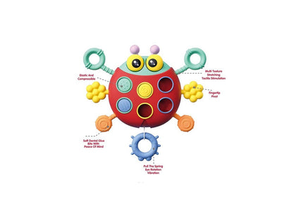 Ladybug Pull Toy - Zambeel