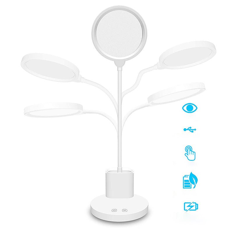 Lamp Rechargeable Plug - in Bedroom Bedside Lamp - Zambeel