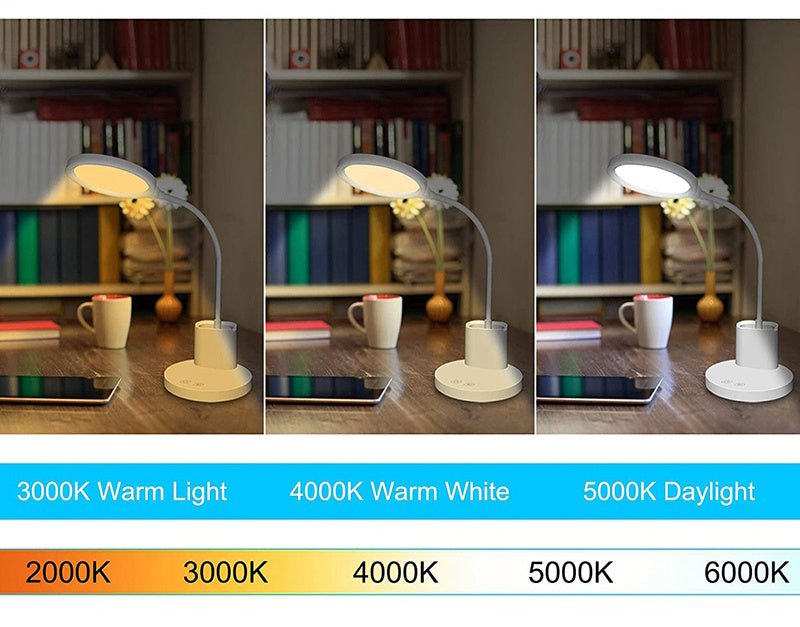 Lamp Rechargeable Plug - in Bedroom Bedside Lamp - Zambeel