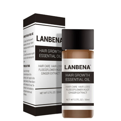 LANBENA Hair Care Essential Oil Hair Growth Treatment Prevention Hair Loss Treatment 20ml - Zambeel