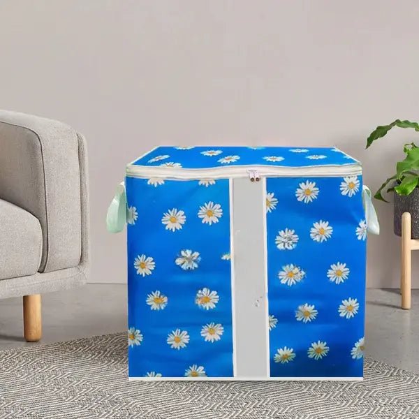 Large Capacity Daisy Print Storage Bags - Zambeel