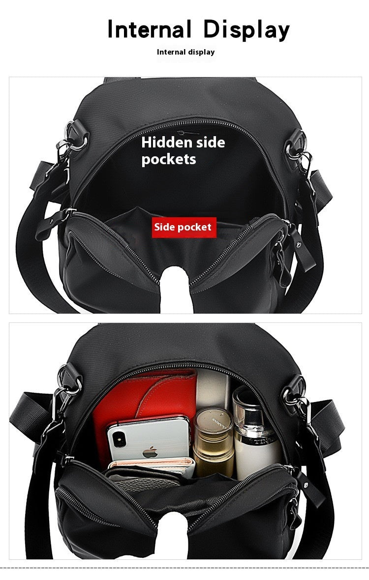 Large Capacity Travel Women's Casual Oxford Cloth Backpack - Zambeel