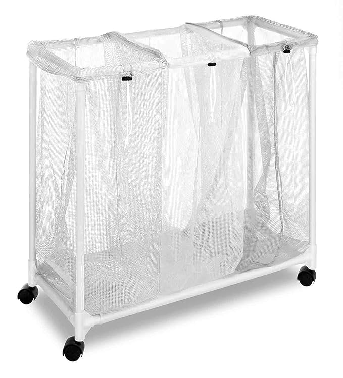 Laundry Basket with Clothing Sorter - Zambeel