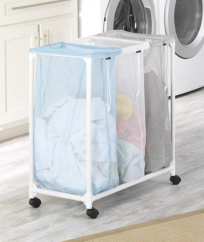 Laundry Basket with Clothing Sorter - Zambeel