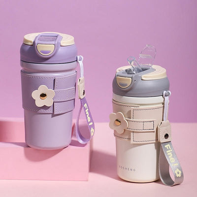 Lavender Flower Travel Mug - Zambeel