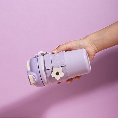 Lavender Flower Travel Mug - Zambeel