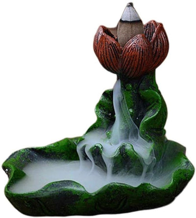 Leaf Shaped Backflow Incense Burner - Zambeel