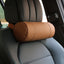 Leather Cylindrical Car Seat Pillow - Zambeel