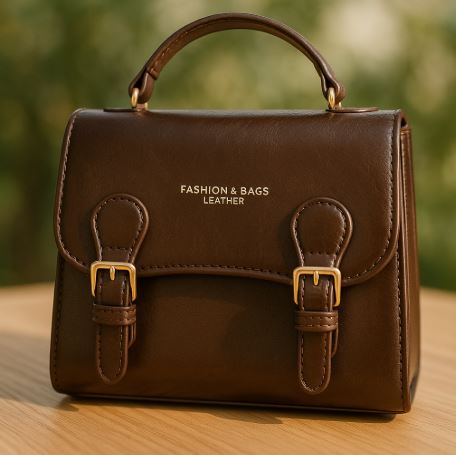 Leather Handbag - Zambeel