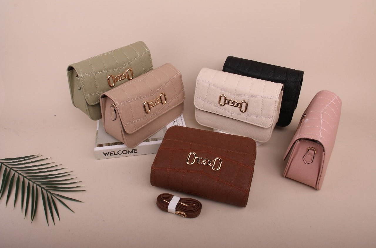 Leather Shoulder Bag - Zambeel