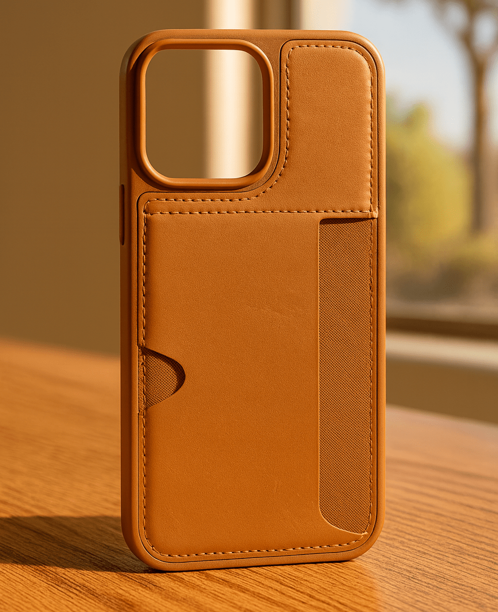 Leather Wallet Hybrid iPhone Case - Zambeel