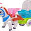 LED Bubble Carriage With Horse - Zambeel