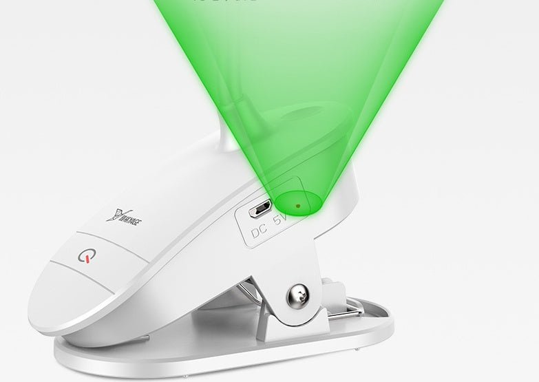 LED Eye Protection USB Charging Desk Lamp Student Learning Bedroom Bedside Clip Lamp Table Lamp - Zambeel