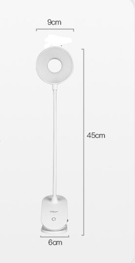 LED Eye Protection USB Charging Desk Lamp Student Learning Bedroom Bedside Clip Lamp Table Lamp - Zambeel