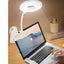 LED Eye Protection USB Charging Desk Lamp Student Learning Bedroom Bedside Clip Lamp Table Lamp - Zambeel