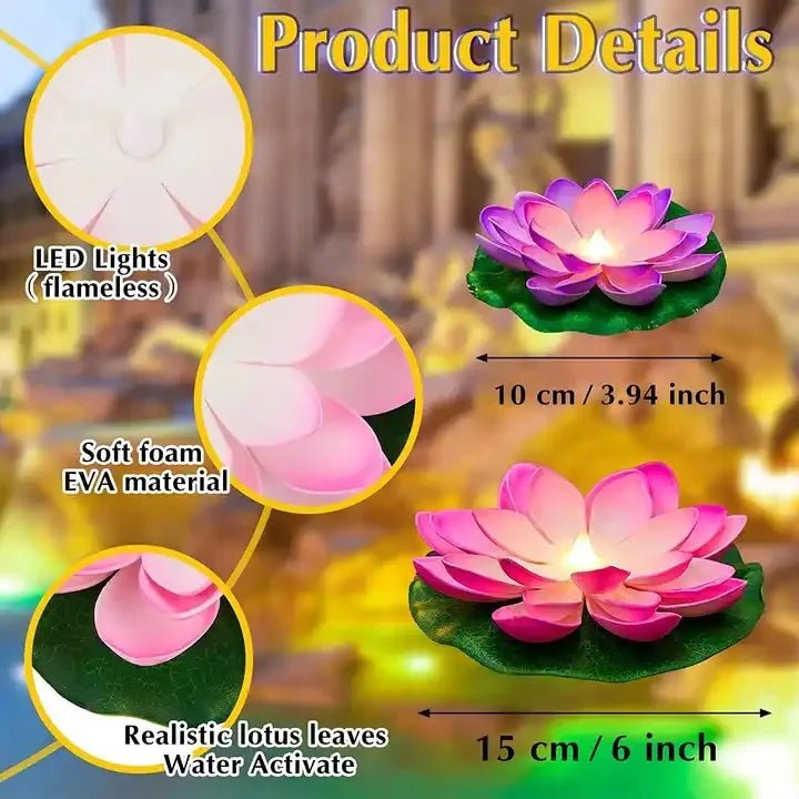 LED Flower Candle Set - Zambeel