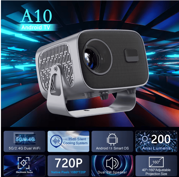 LED - Full HD Smart Projector © - Zambeel