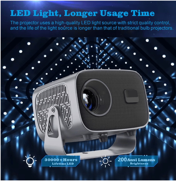 LED - Full HD Smart Projector © - Zambeel