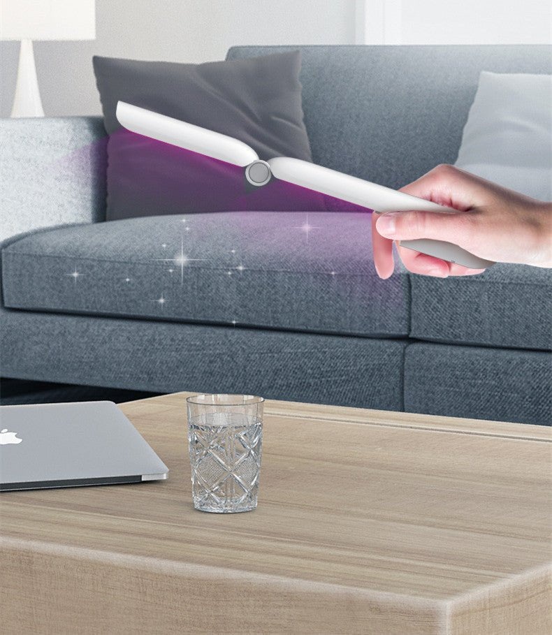 LED Handheld Ultraviolet Disinfection Lamp, Home Office Disinfection, Germicidal Stick - Zambeel
