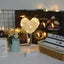 LED Lights Flashing Lights Lights Stars Romantic Room Layout Decoration Love Stars Lamp Table Lamp Rattan Lamp Ball - Zambeel