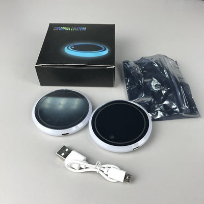 LED Luminous Water Coaster, Water Cup Mat, Car Atmosphere Light - Zambeel