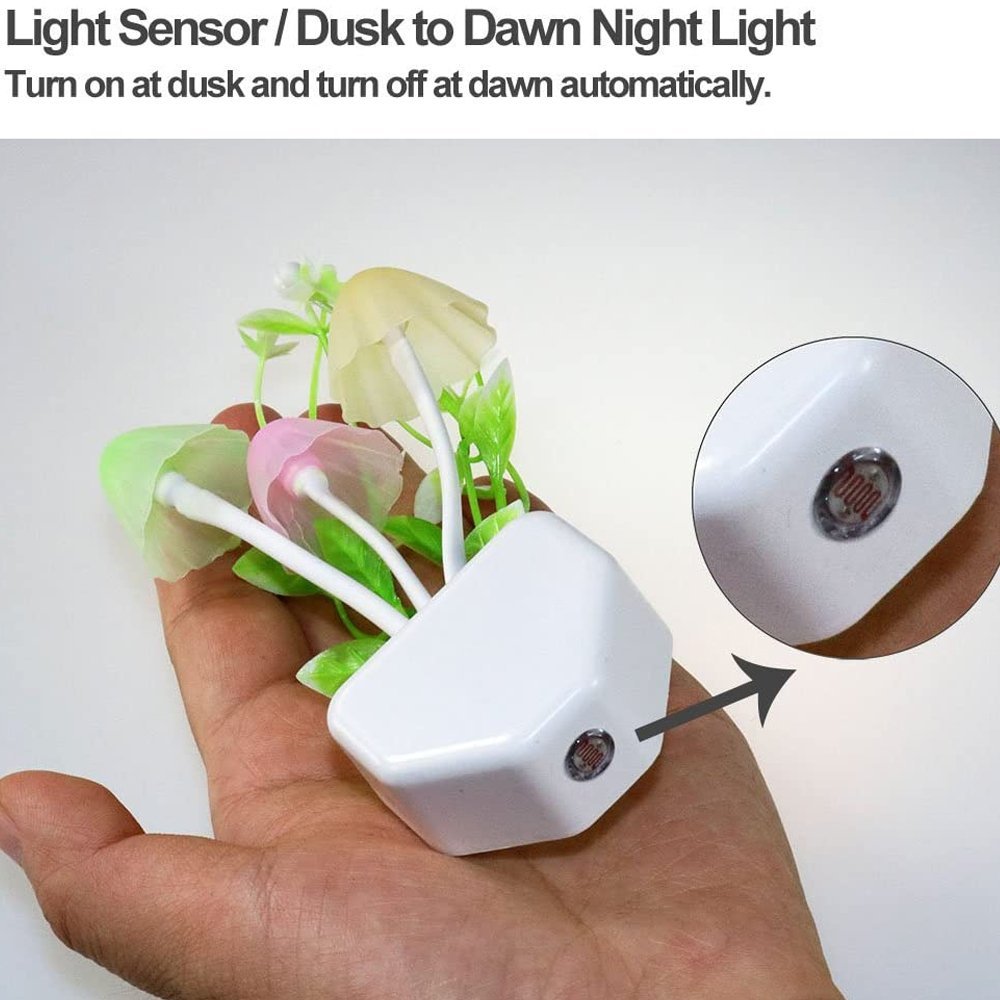 LED Mushroom Night Lamp - Zambeel