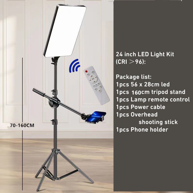 LED Panel Light Kit with Tripod Stand - Zambeel