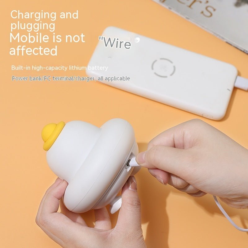 Led Small Night Lamp Silicone Charging Night Light Home Decor - Zambeel