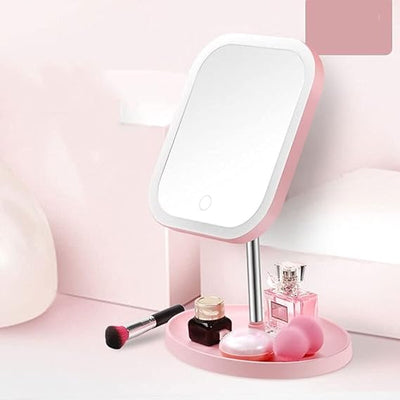 LED Telescopic Makeup Mirror - Zambeel