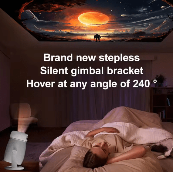 LED - Ultra HD WiFi 6 Smart Projector © - Zambeel