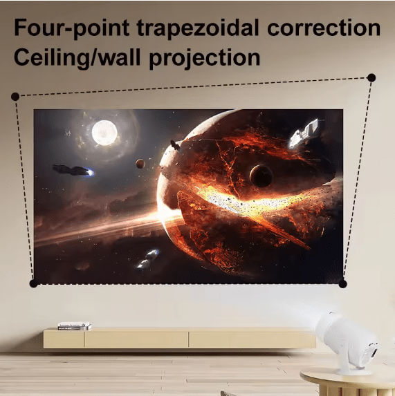 LED - Ultra HD WiFi 6 Smart Projector © - Zambeel