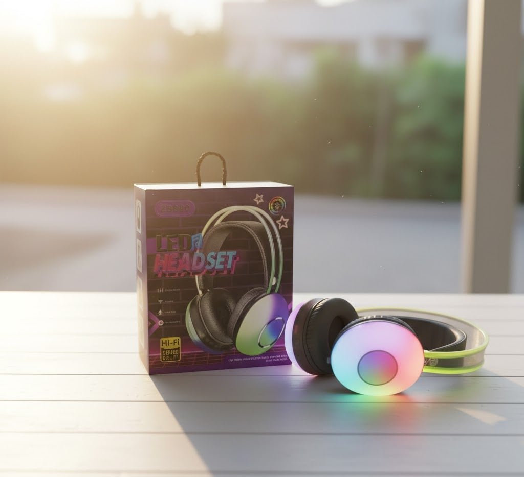 LED Wireless Headset - Zambeel