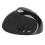 Left Hand Vertical Mouse 2.4G Wireless Vertical Ergonomic Mouse Rechargeable Mouse with USB Adapter Adjustable DPI for PC Black - Zambeel